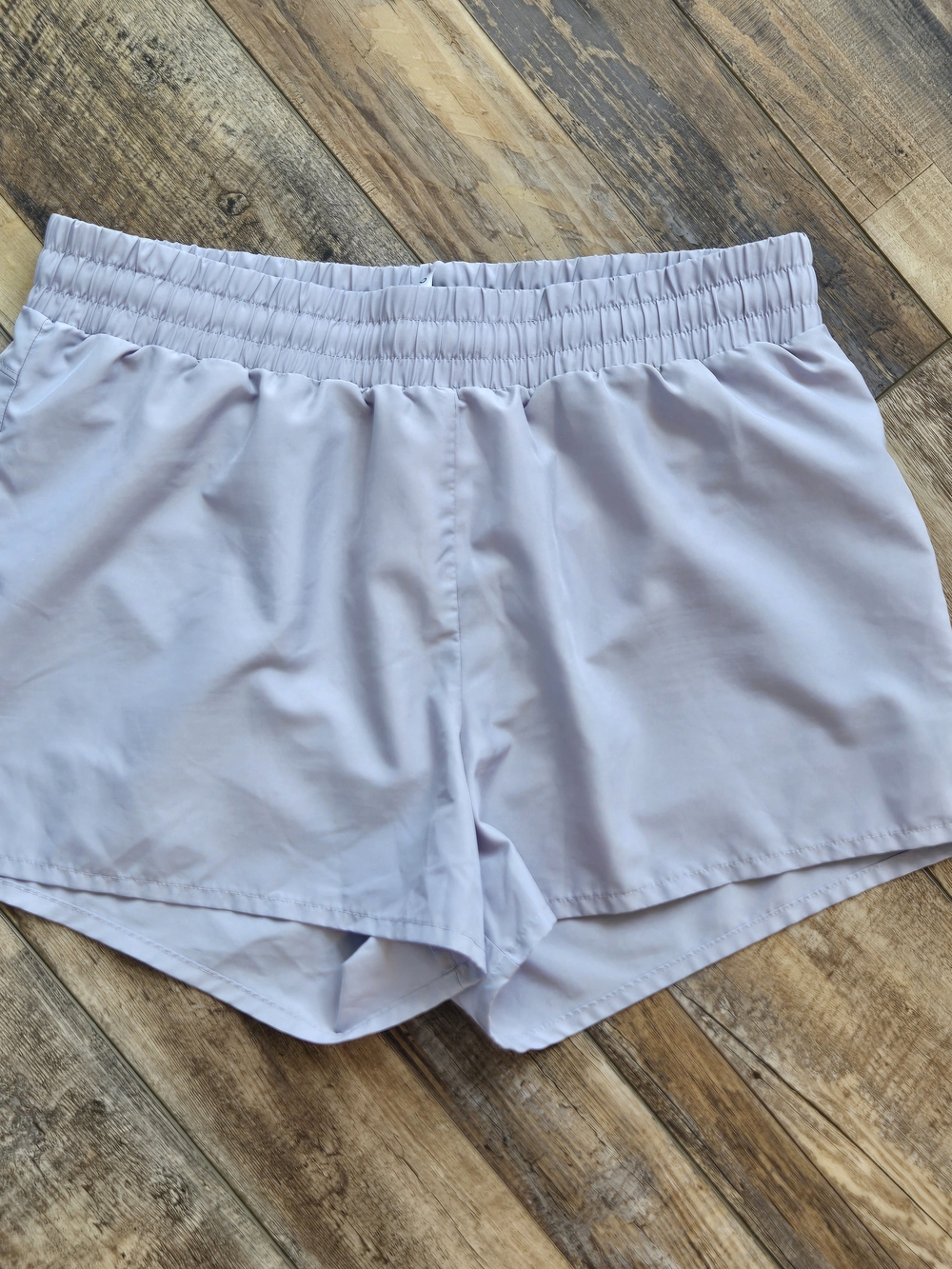 Core 10 Women’s Running Shorts Size Medium Gray Purple 3” Inseam